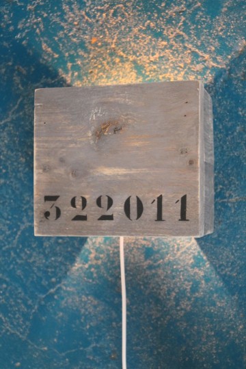 Lamp datum schemergrijs en zwart