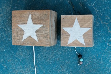 Lamp en muziekdoosje ster1